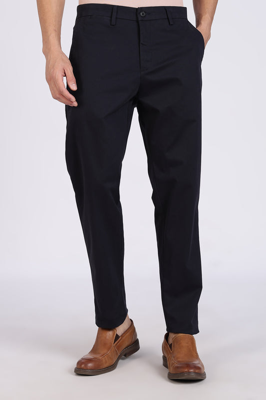 Cotton Chinos Pant Navy Blue