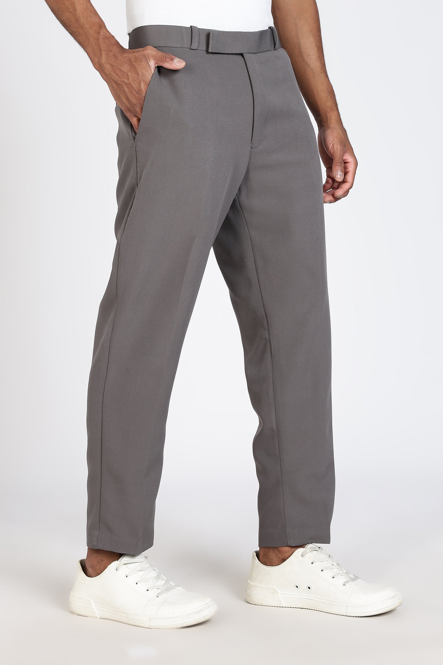 Formal Barbie Fabric Grey Trouser