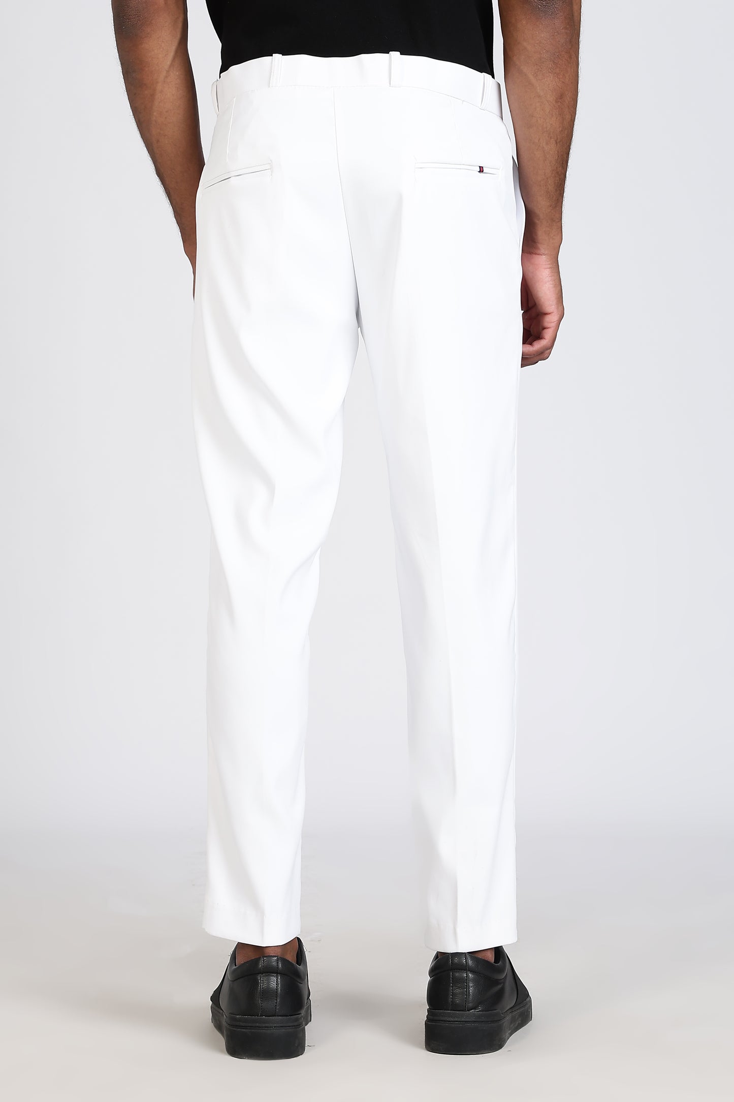 Formal Barbie Fabric White Trouser