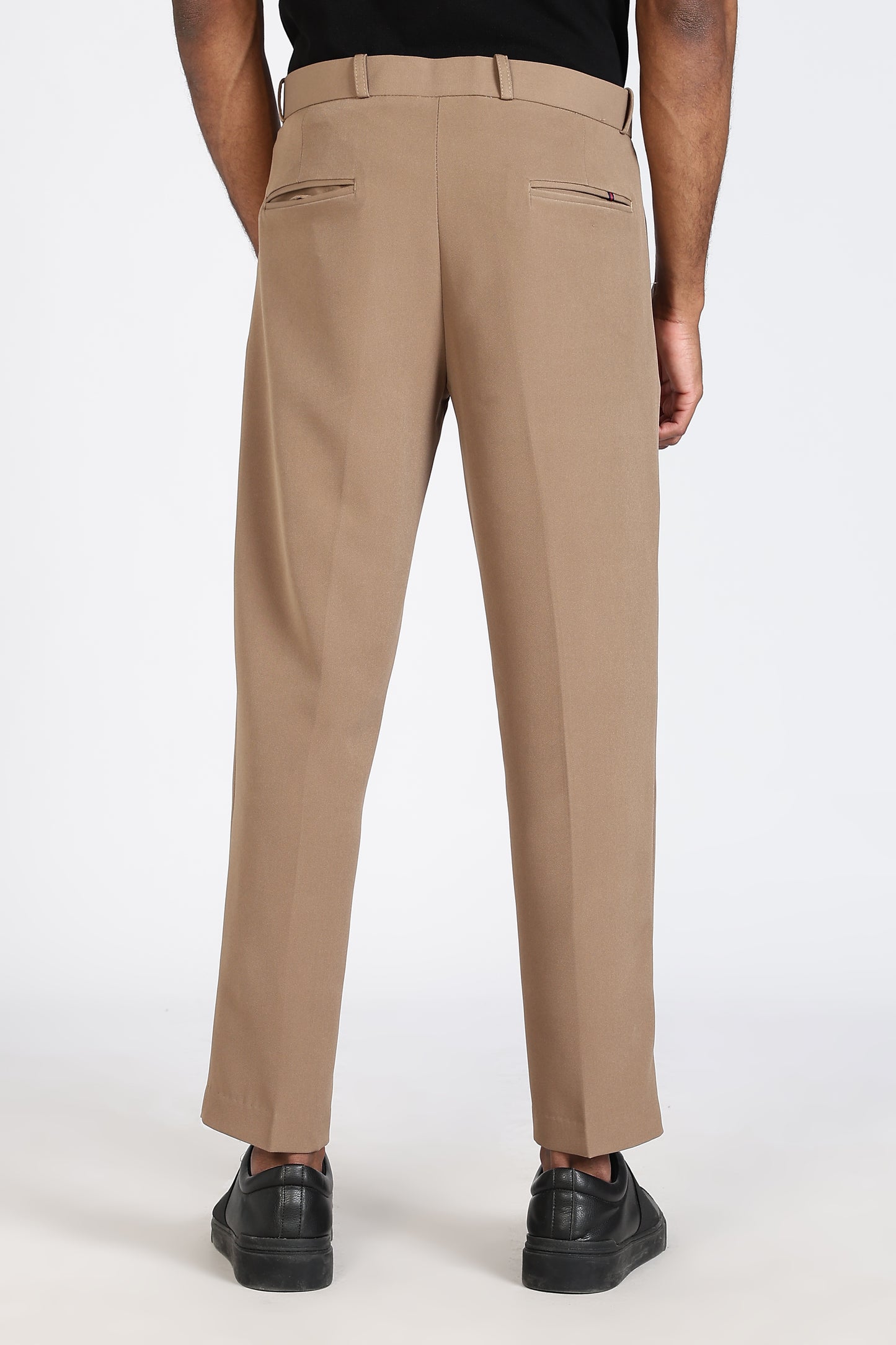 Formal Barbie Fabric Dark Beige Trouser