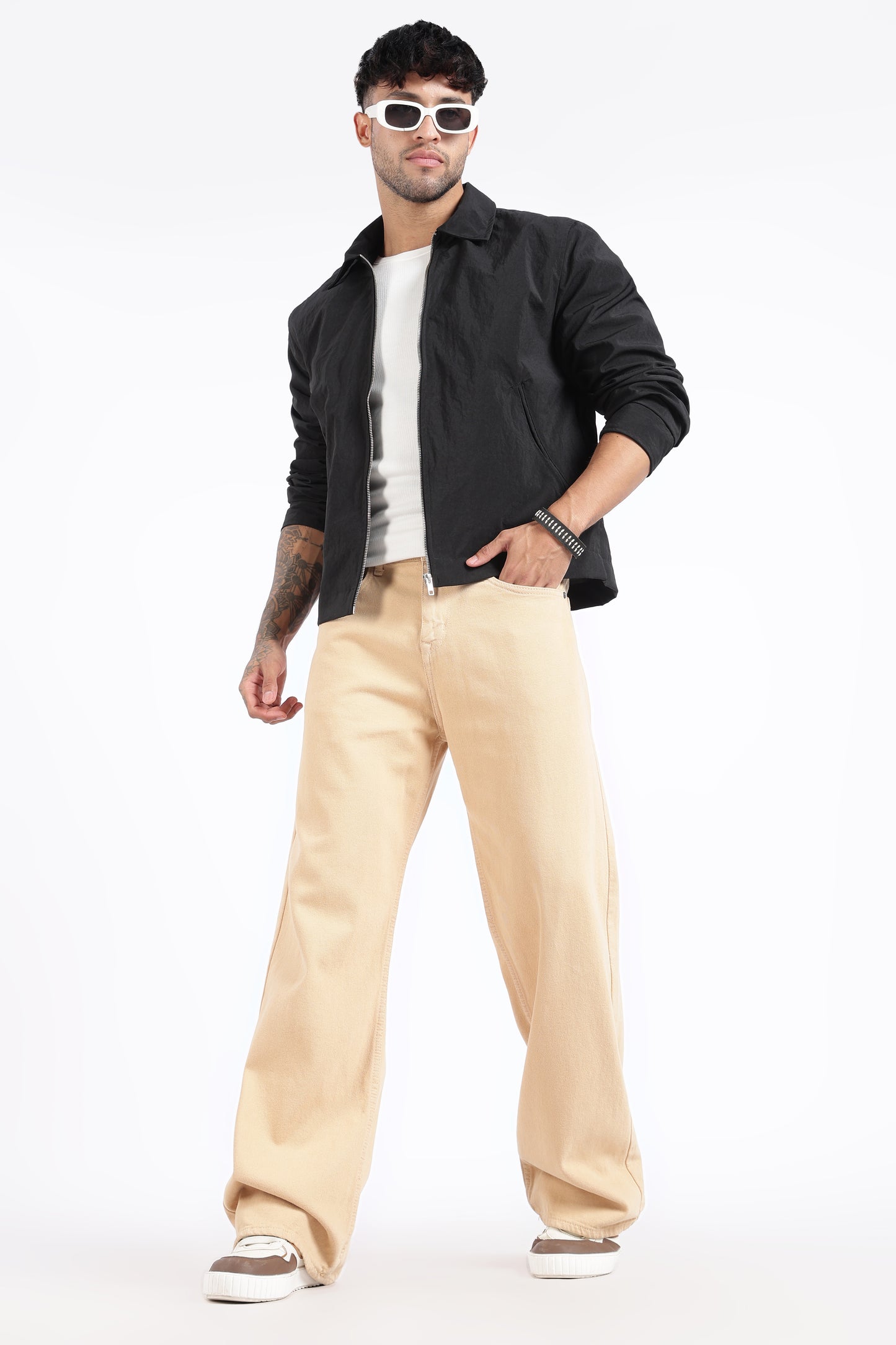 Premium Black Wrinkle Designer Jacket