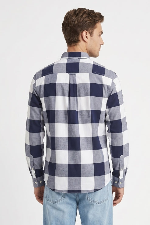 Box Check Regular Fit Shirt