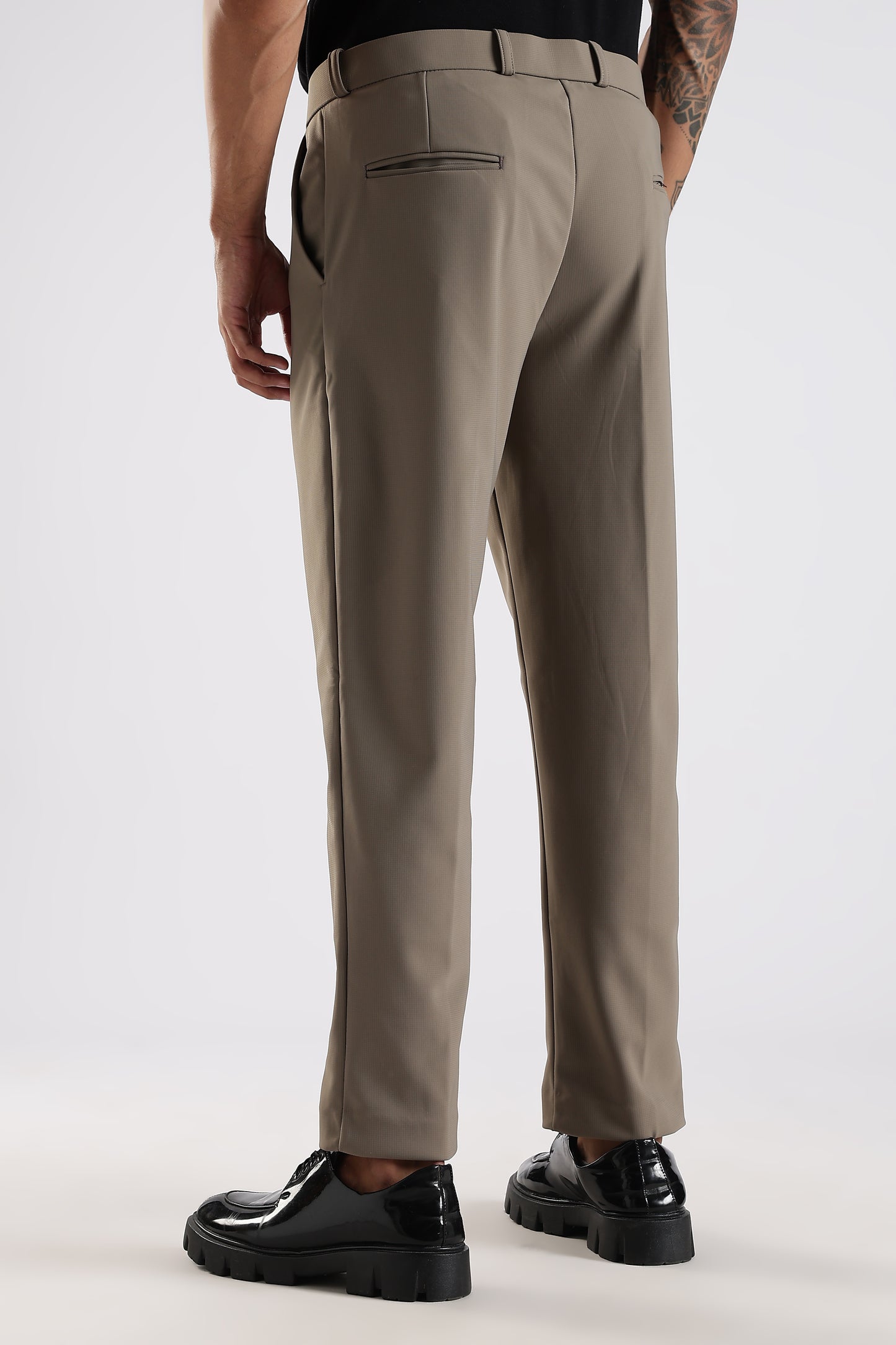 Regular Fit Stone Beige Trouser