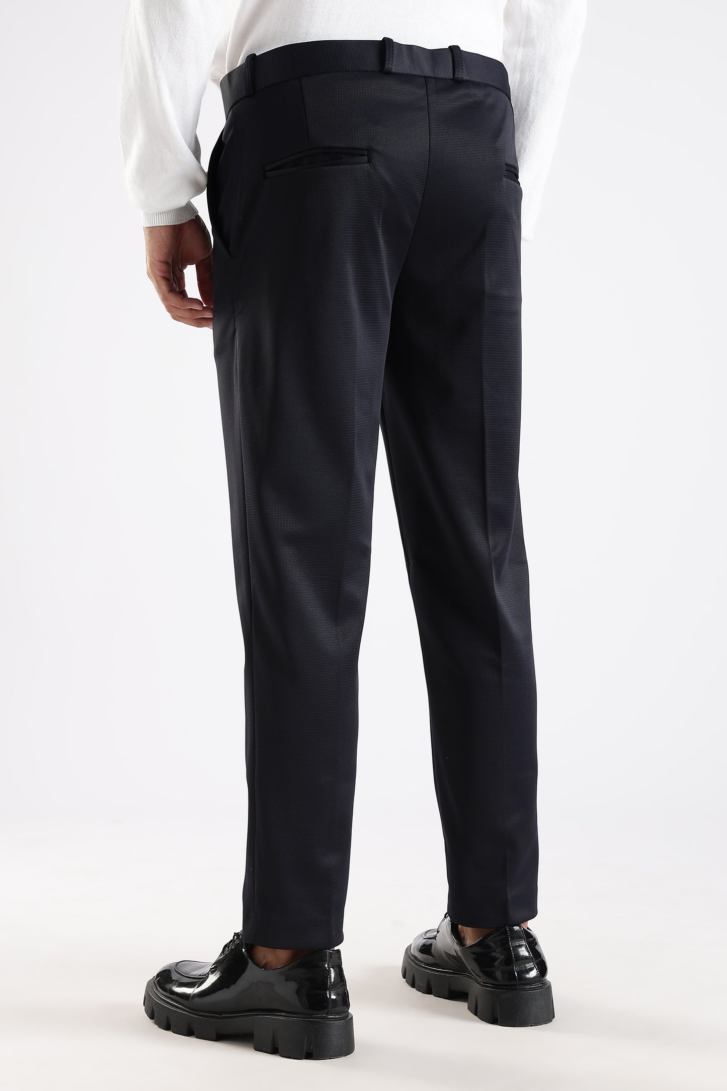 Regular Fit Classic Black Trouser