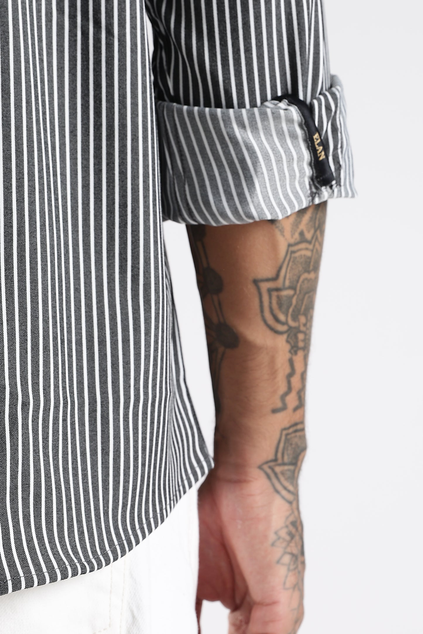 Regular Fit Black Stripe Shirt