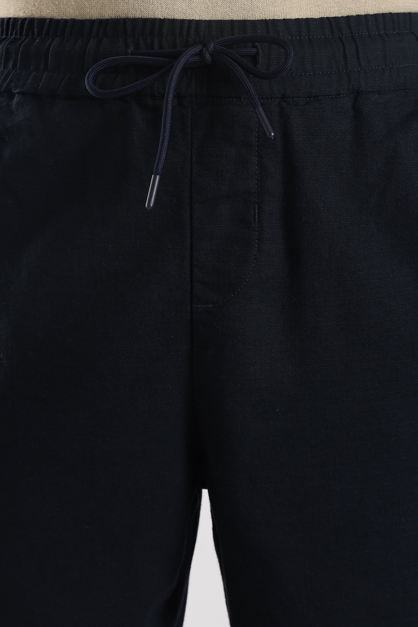 Linen Loose Fit Pant Navy Blue