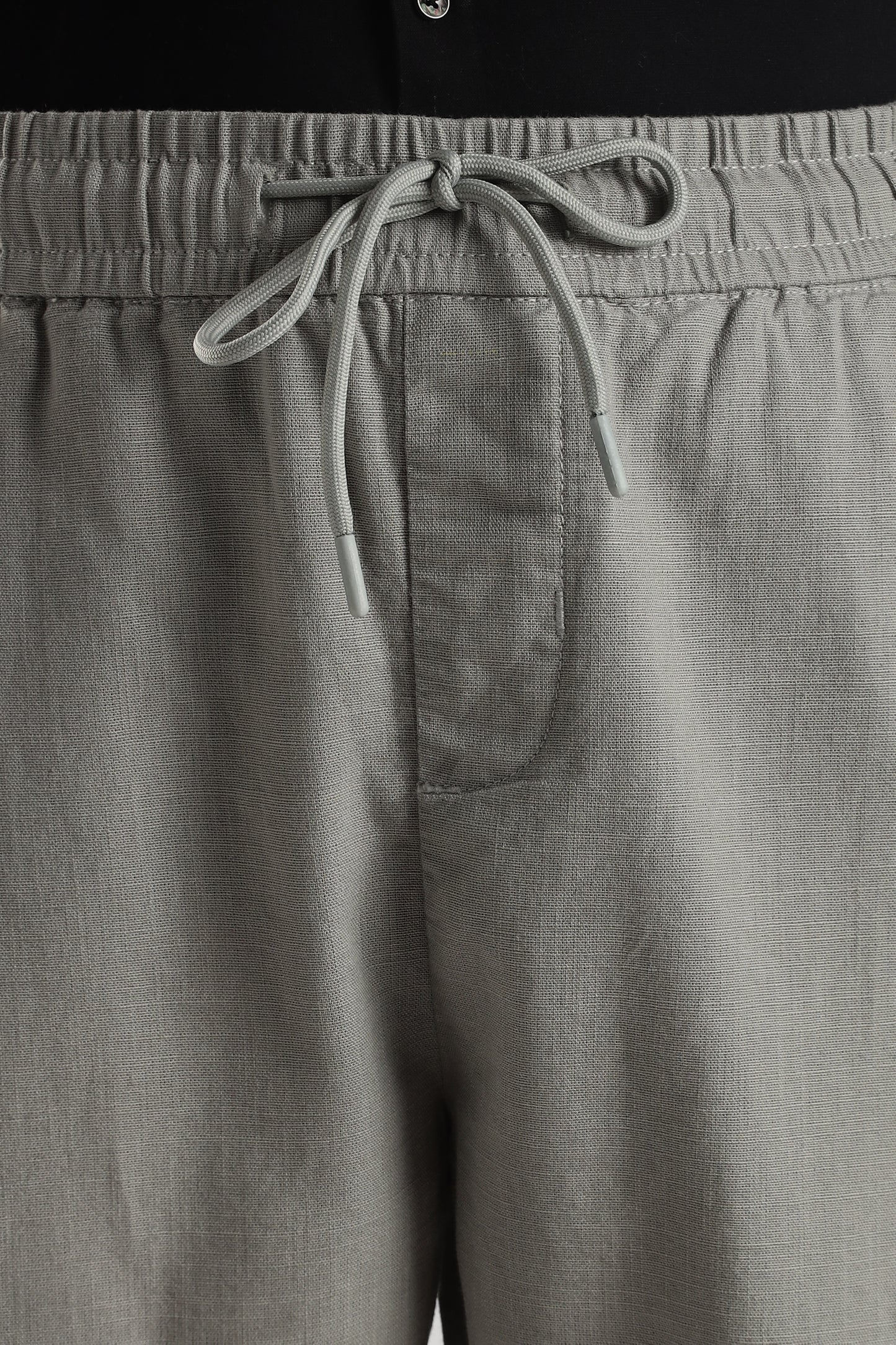 Linen Loose Fit Pant Grey