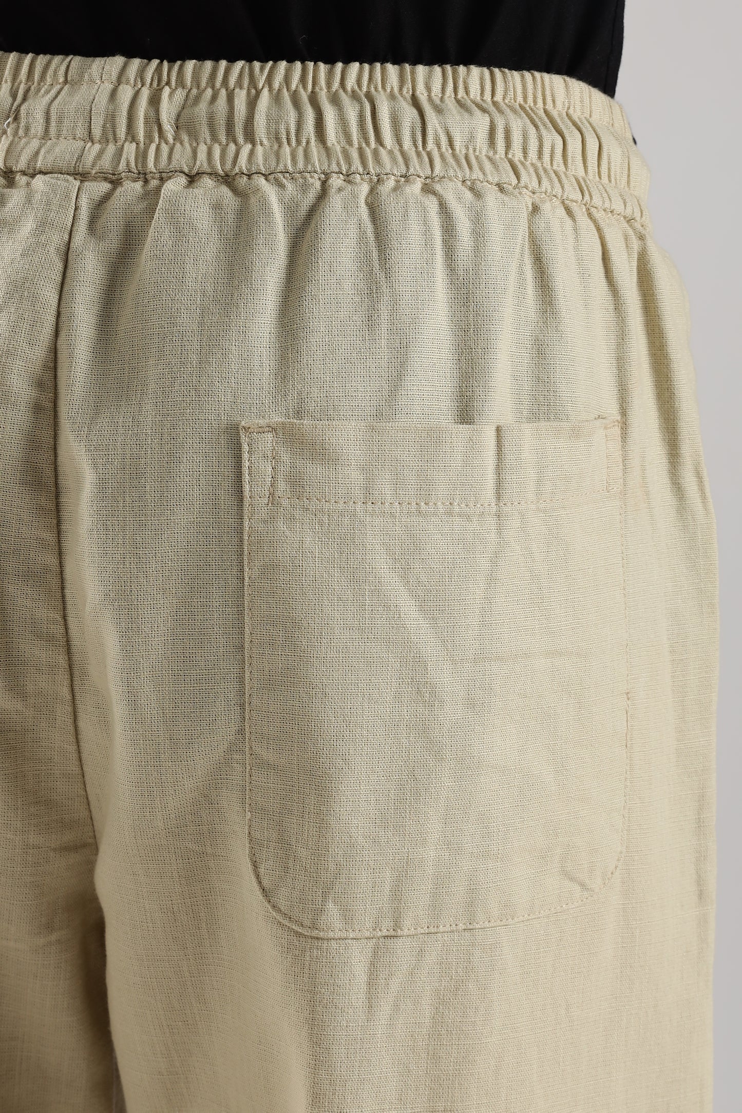 Linen Loose Fit Pant Sand Beige