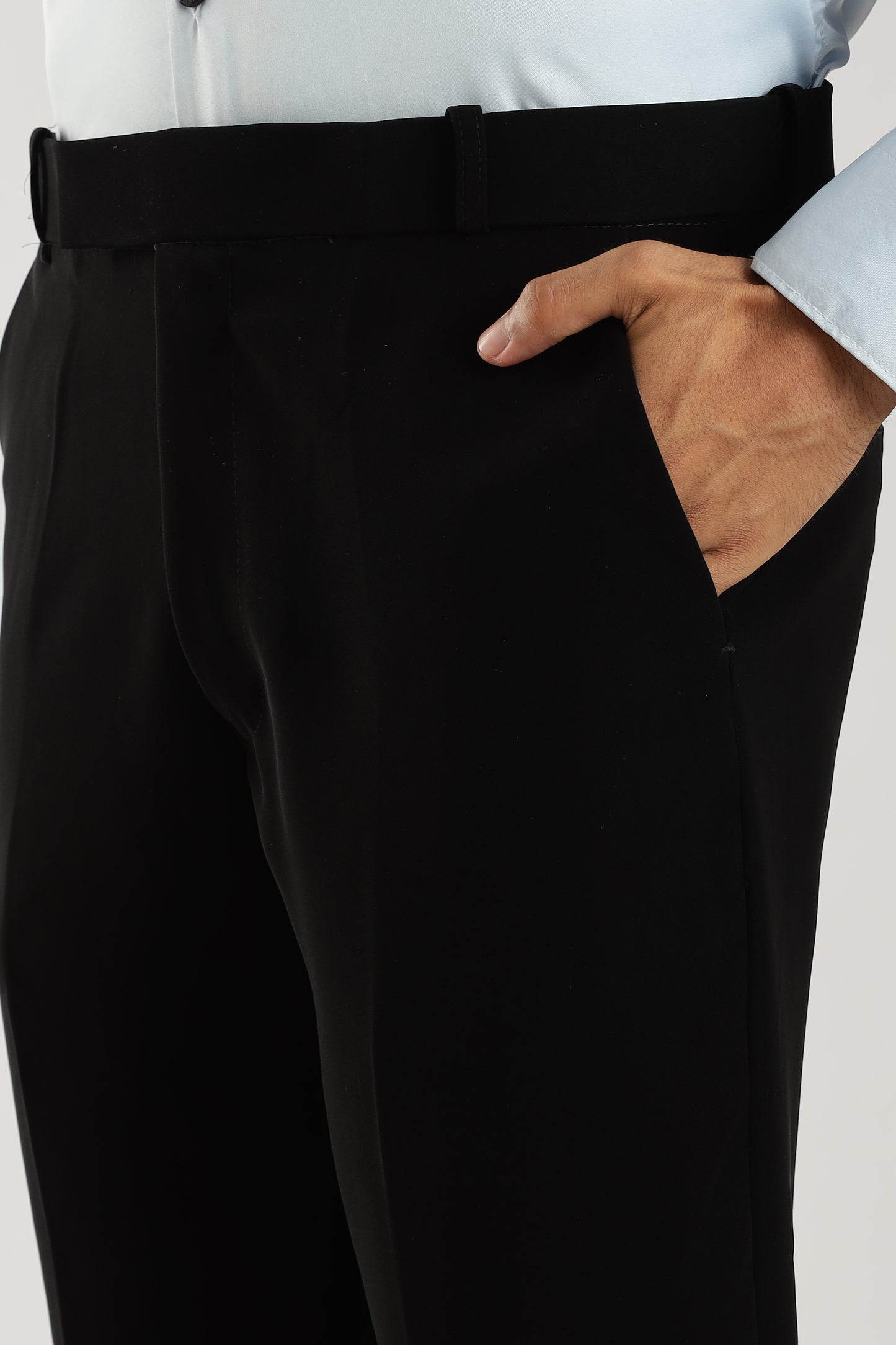 Signature Armani-Finish Bootcut Trousers