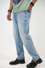 Mom Fit Light Blue Shade Denim Jeans