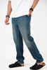 Mom Fit Blue Shade Denim Jeans