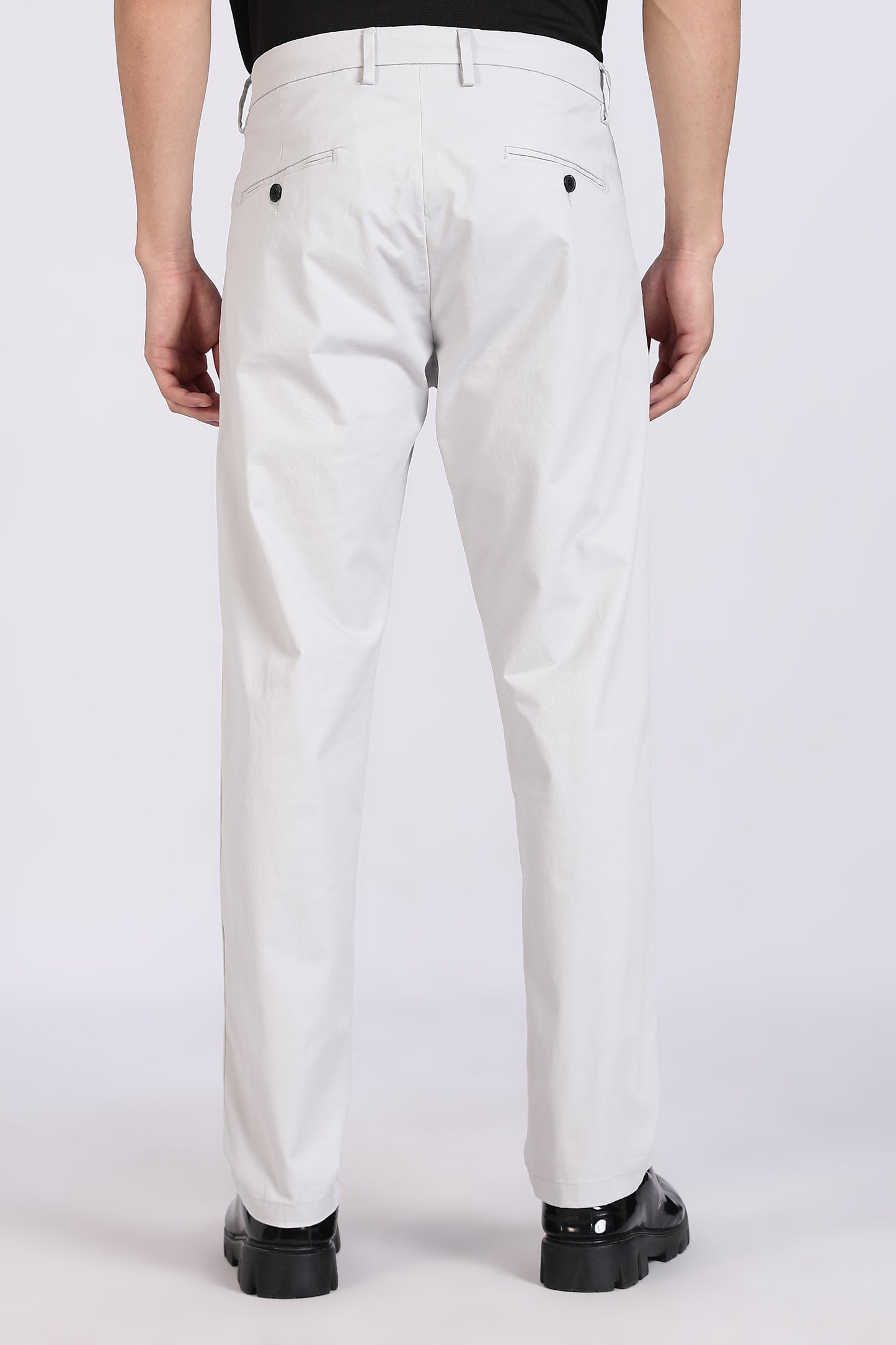 Cotton Chinos Pant White