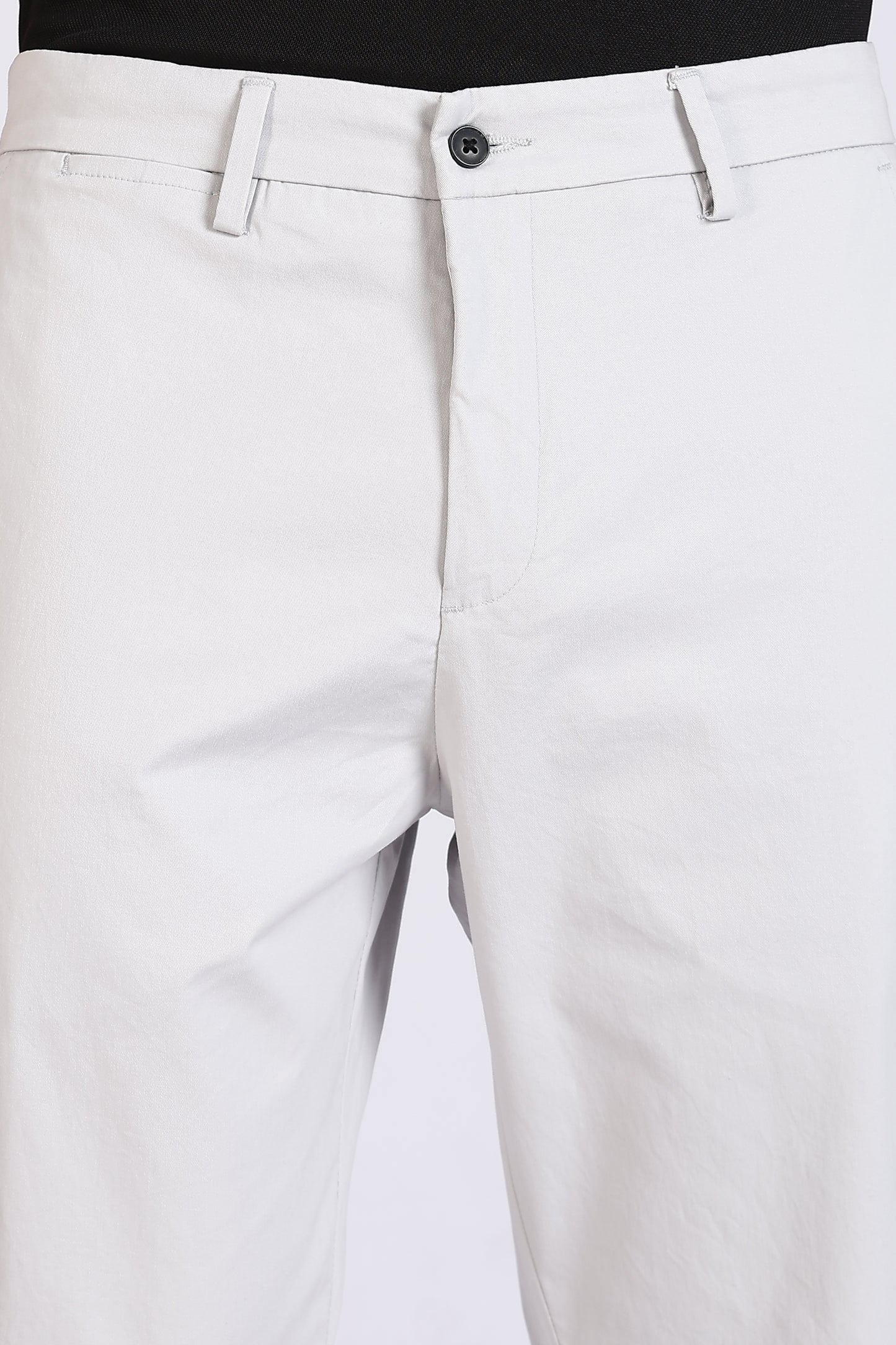 Cotton Chinos Pant White