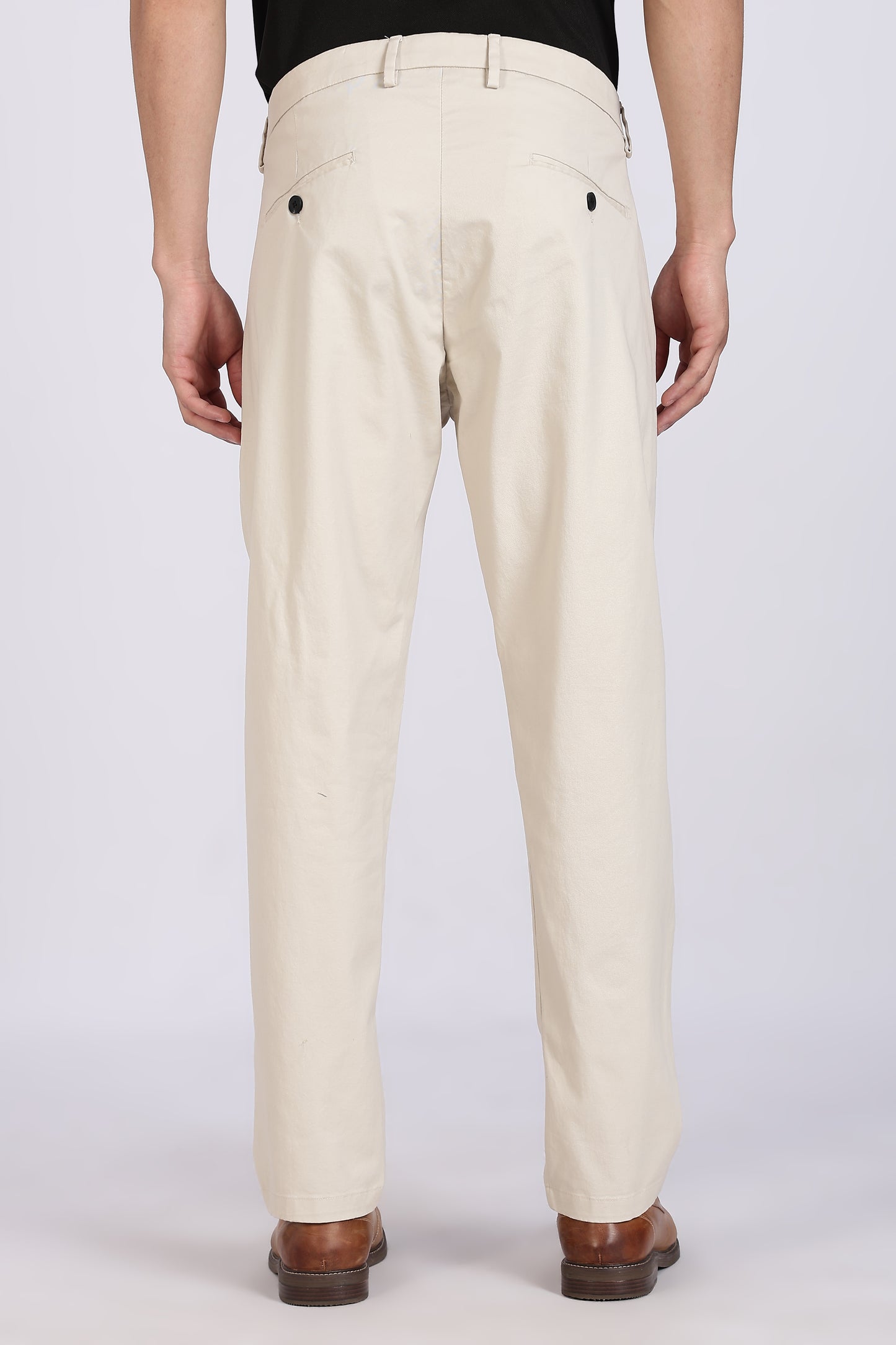 Cotton Chinos Pant Beige