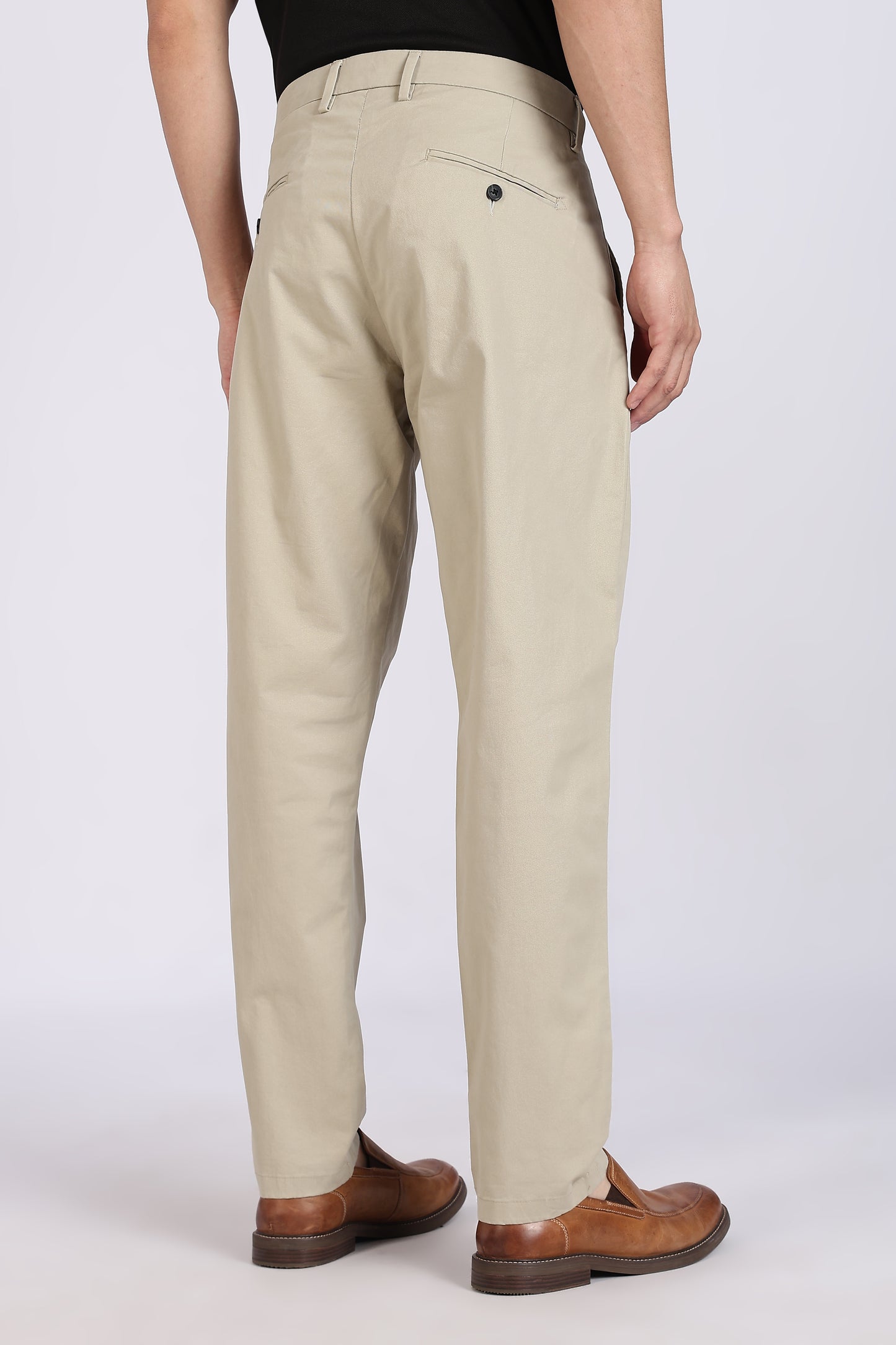 Cotton Chinos Pant Stone Beige