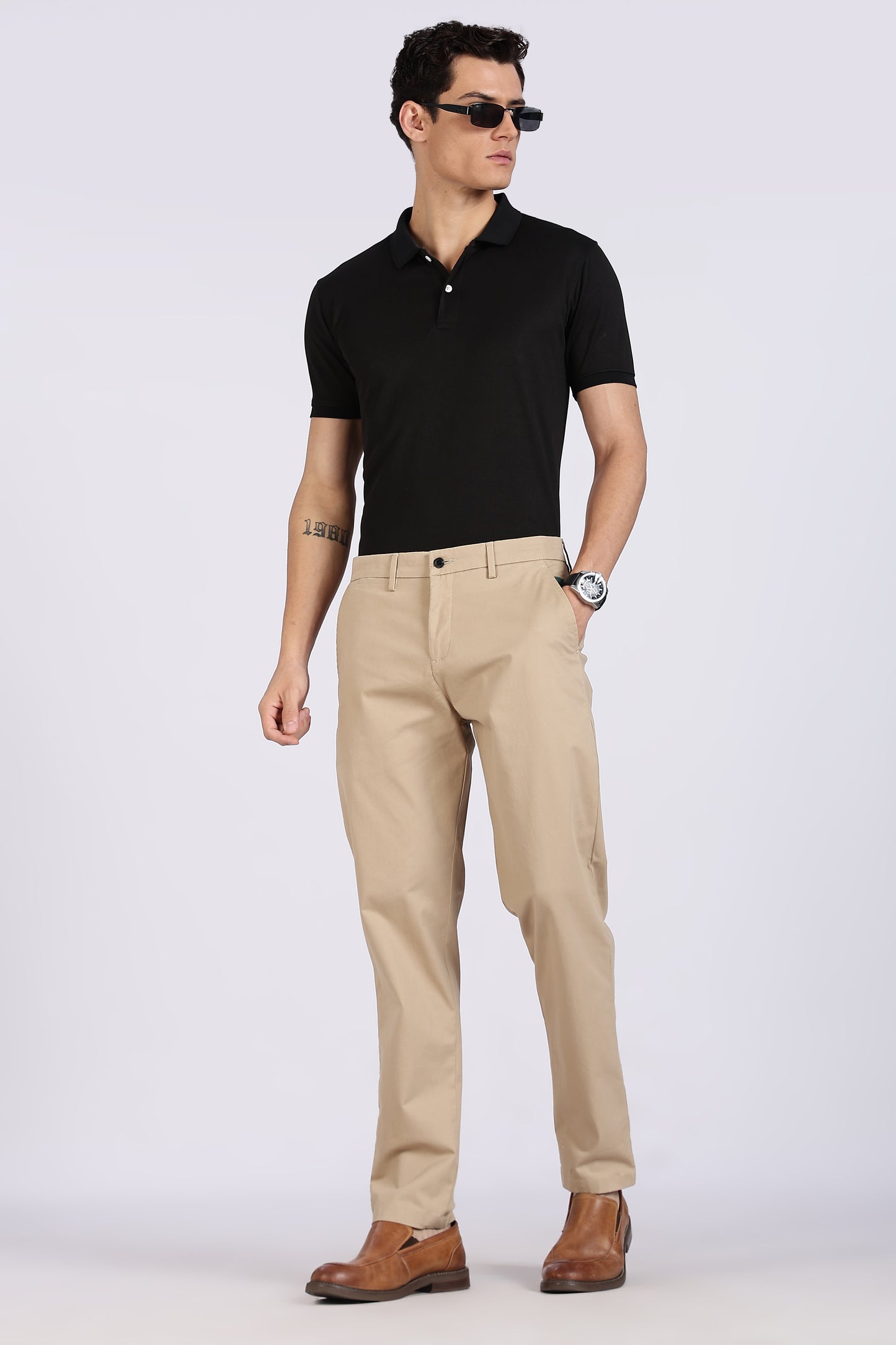 Cotton Chinos Pant Khaki