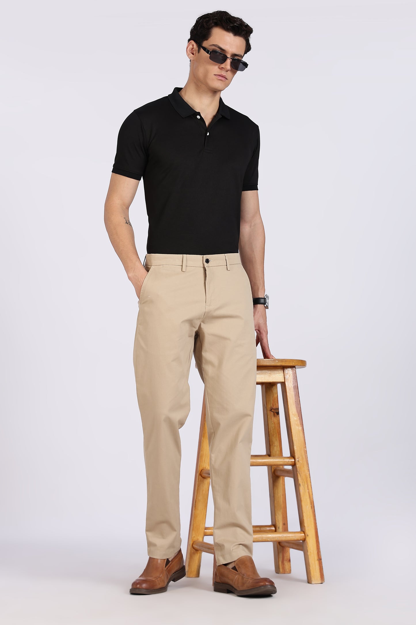 Cotton Chinos Pant Khaki