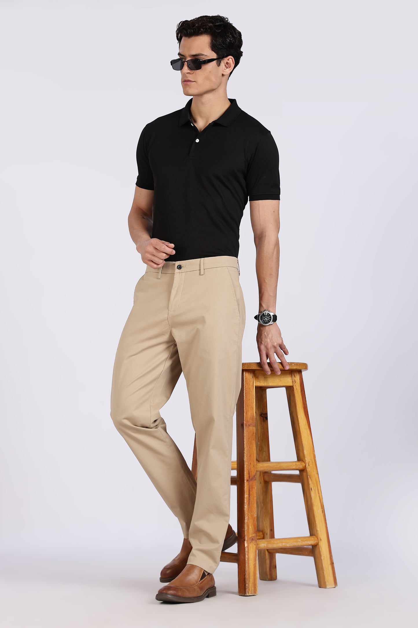 Cotton Chinos Pant Khaki