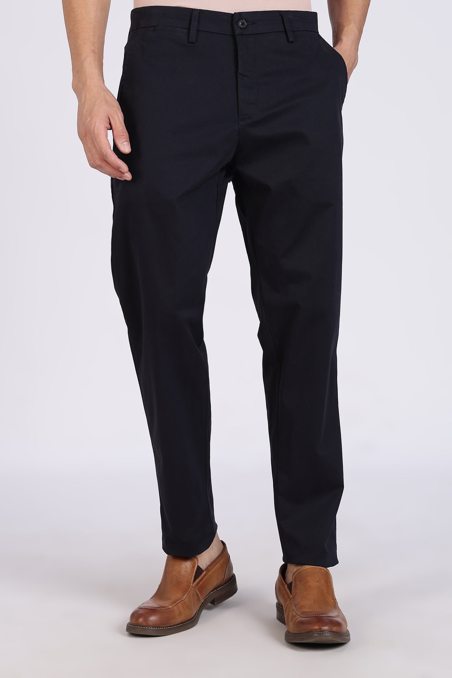 Cotton Chinos Pant Navy Blue