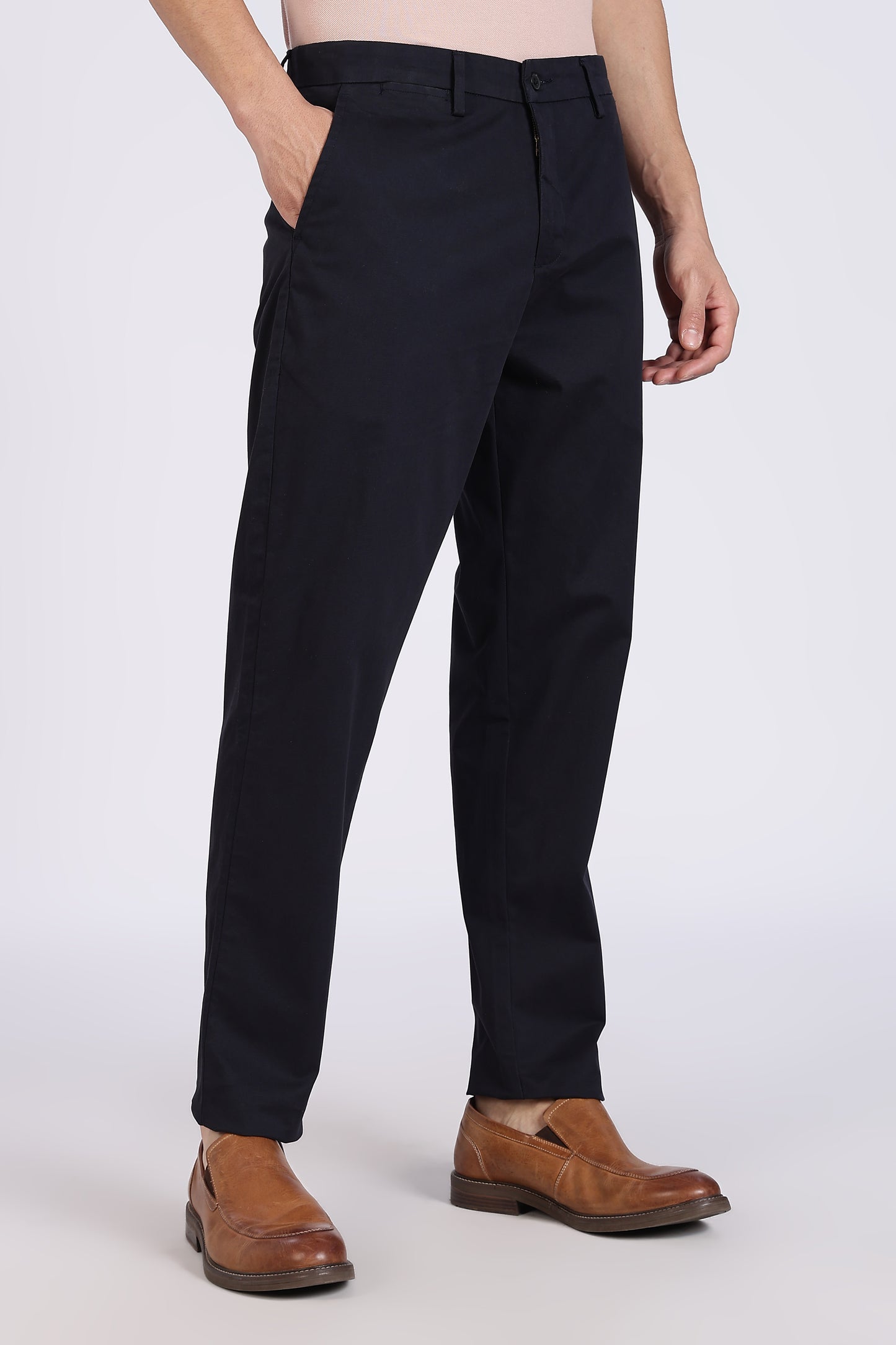 Cotton Chinos Pant Navy Blue
