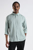 Regular Fit Pastel Green Pure Linen Shirt
