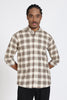 Regular Fit Beige Tartan Checked Shirt
