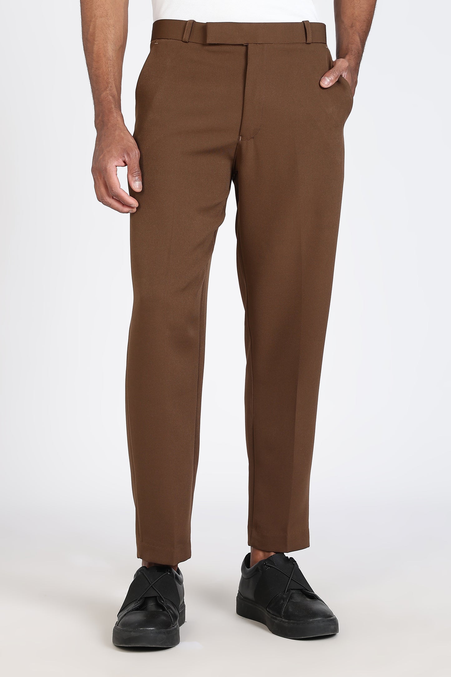 Formal Barbie Fabric Light Brown Trouser