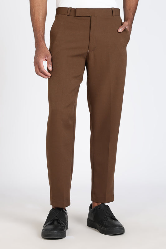 Formal Barbie Fabric Light Brown Trouser