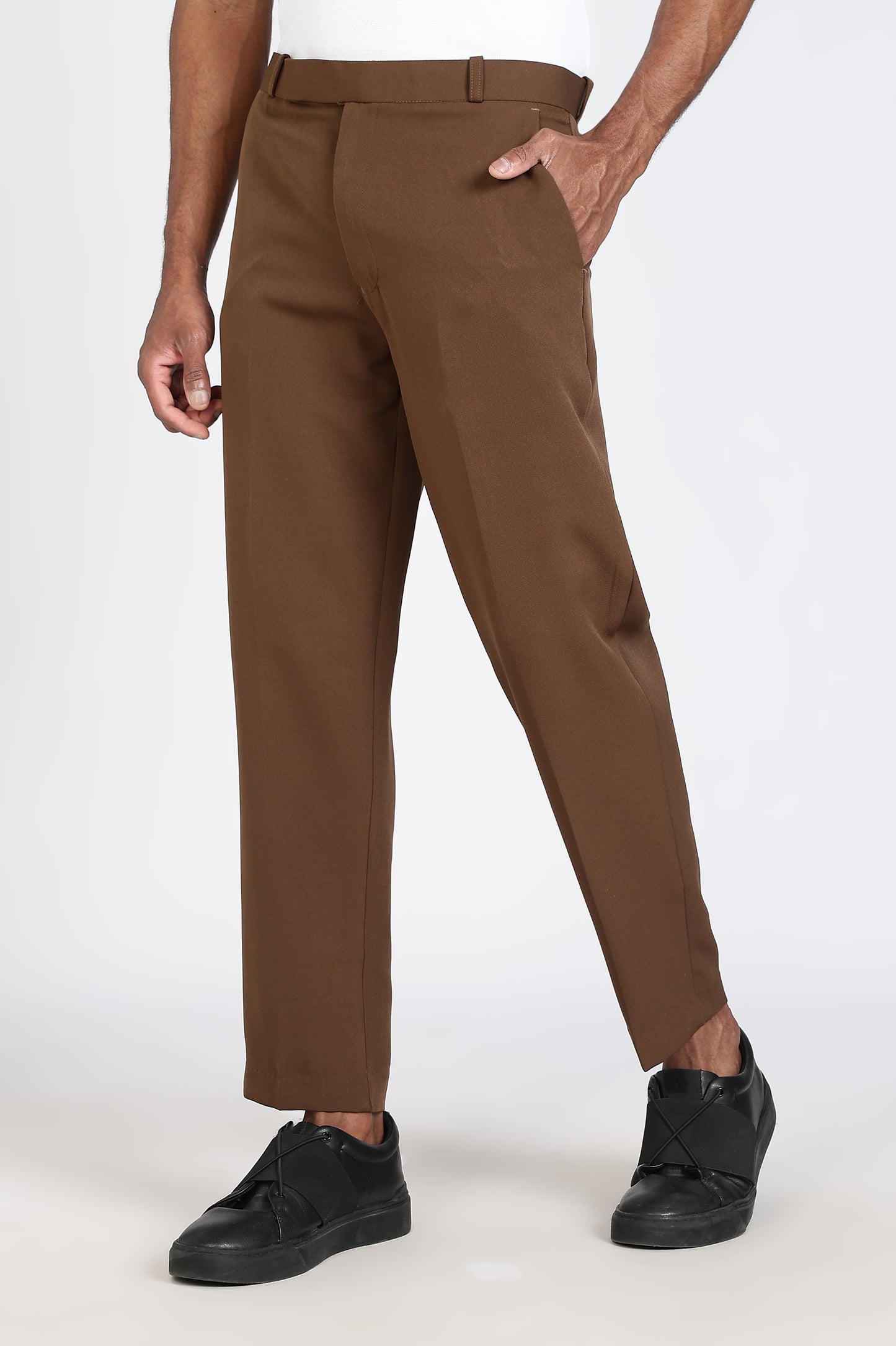 Formal Barbie Fabric Light Brown Trouser
