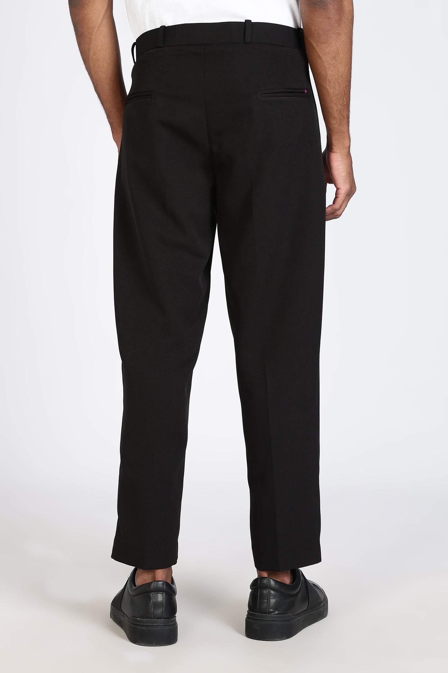 Formal Barbie Fabric Black Trouser