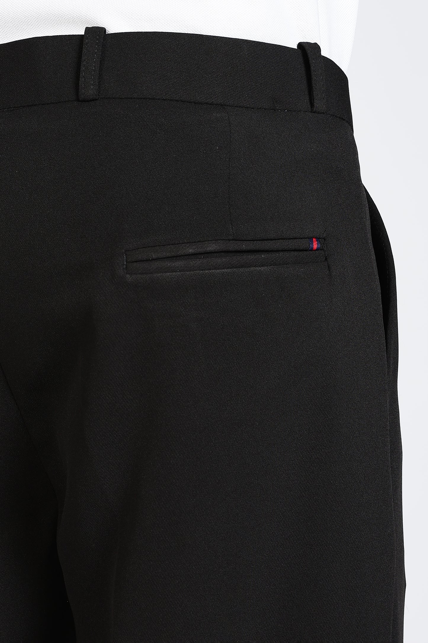 Formal Barbie Fabric Black Trouser