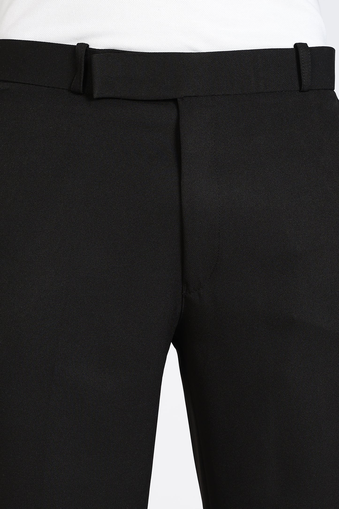Formal Barbie Fabric Black Trouser