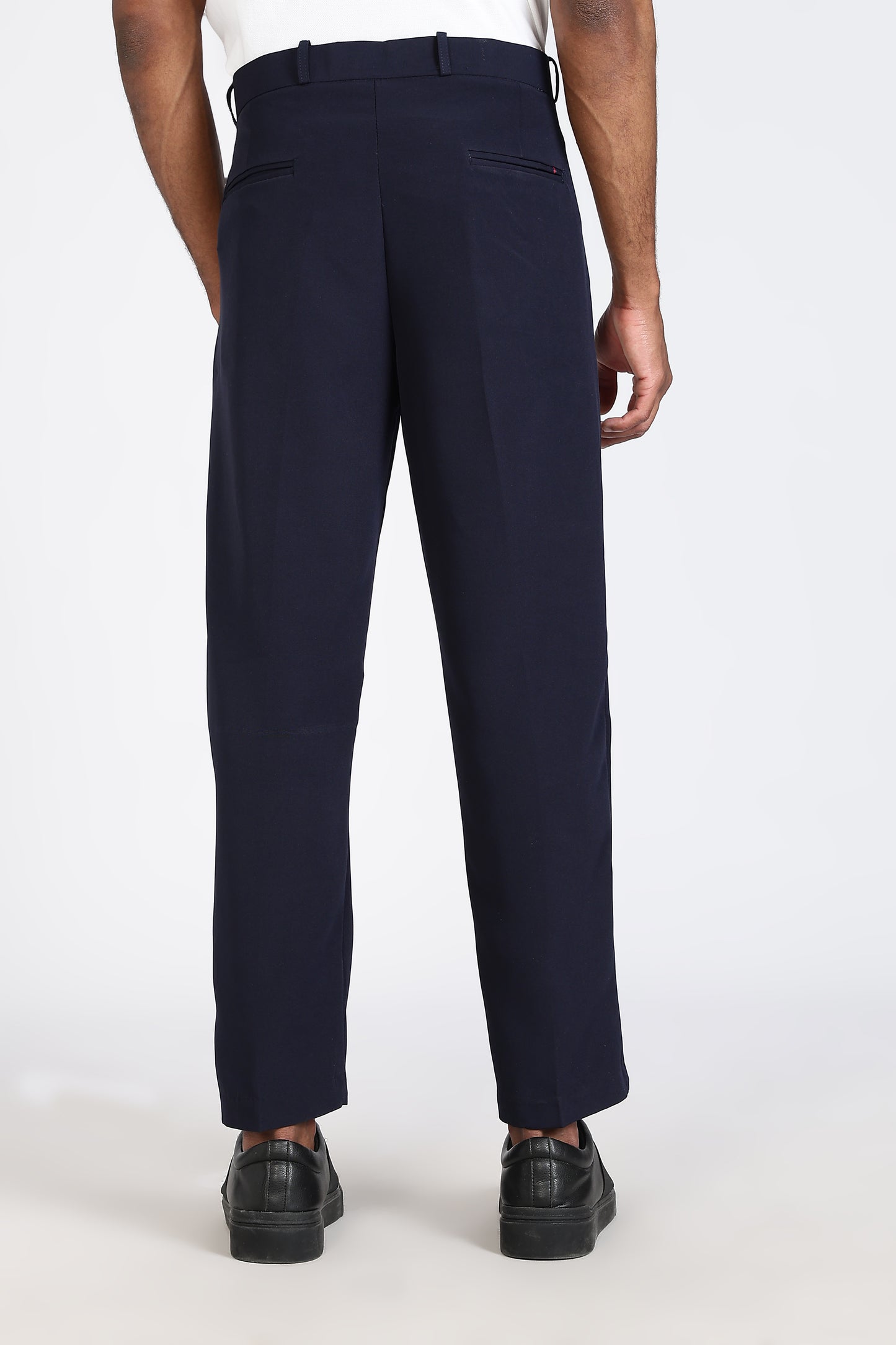 Formal Barbie Fabric Navy Blue Trouser