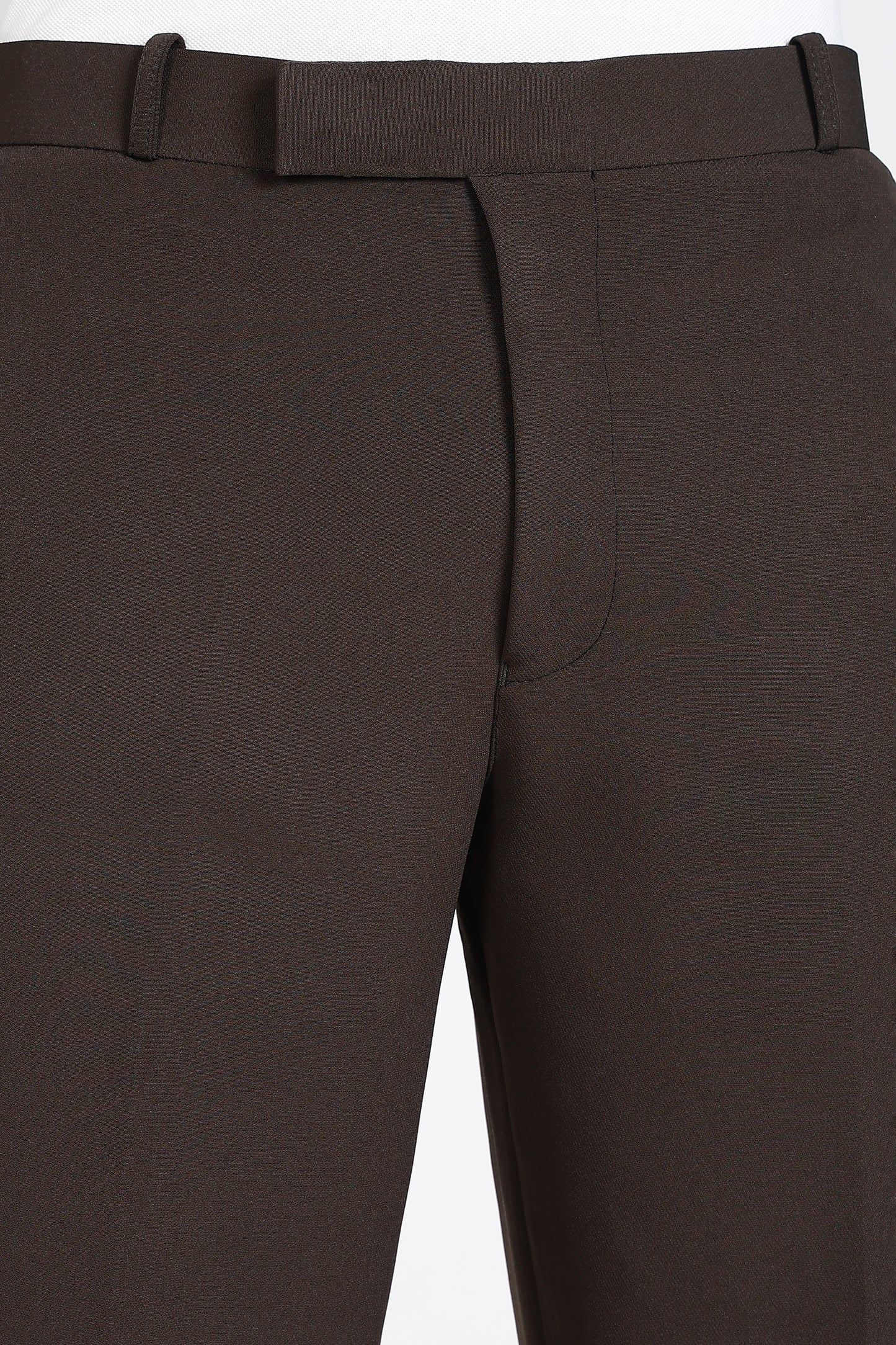 Formal Barbie Fabric Brown Trouser