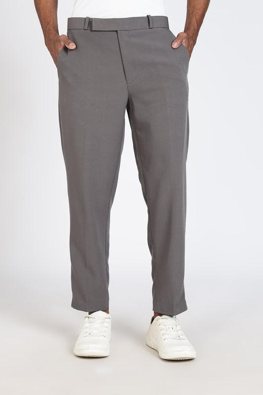 Formal Barbie Fabric Grey Trouser