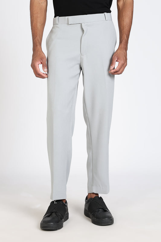 Formal Barbie Fabric Light Grey Trouser