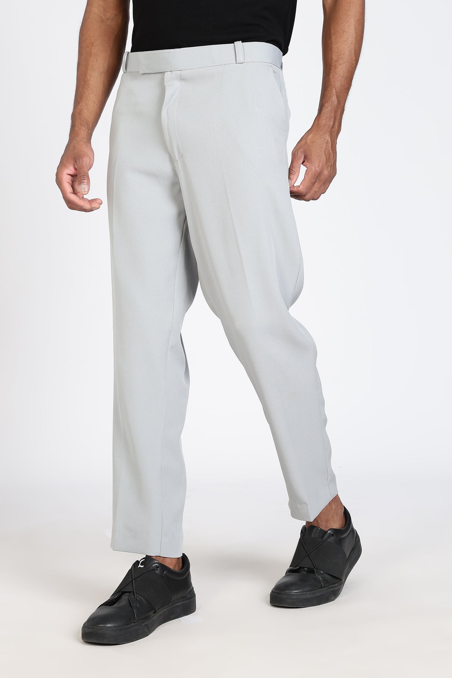 Formal Barbie Fabric Light Grey Trouser