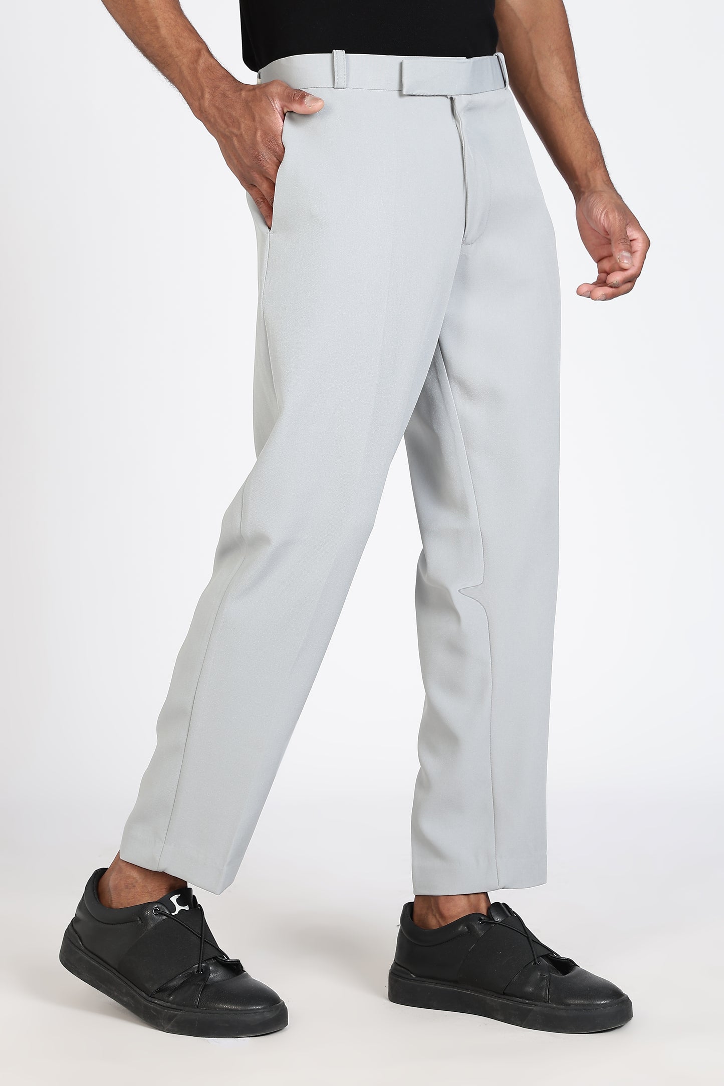 Formal Barbie Fabric Light Grey Trouser