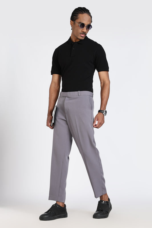 Formal Barbie Fabric Dark Grey Trouser