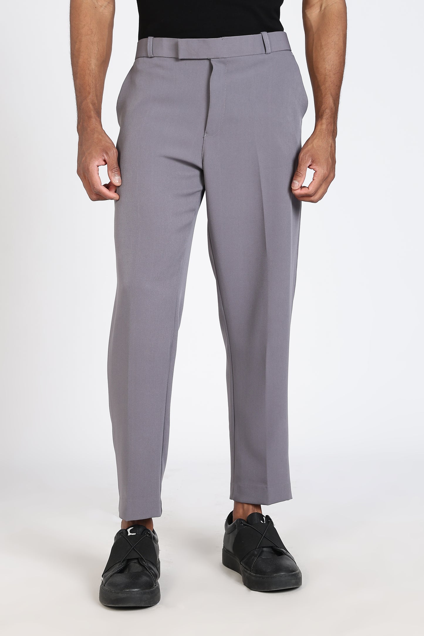 Formal Barbie Fabric Dark Grey Trouser
