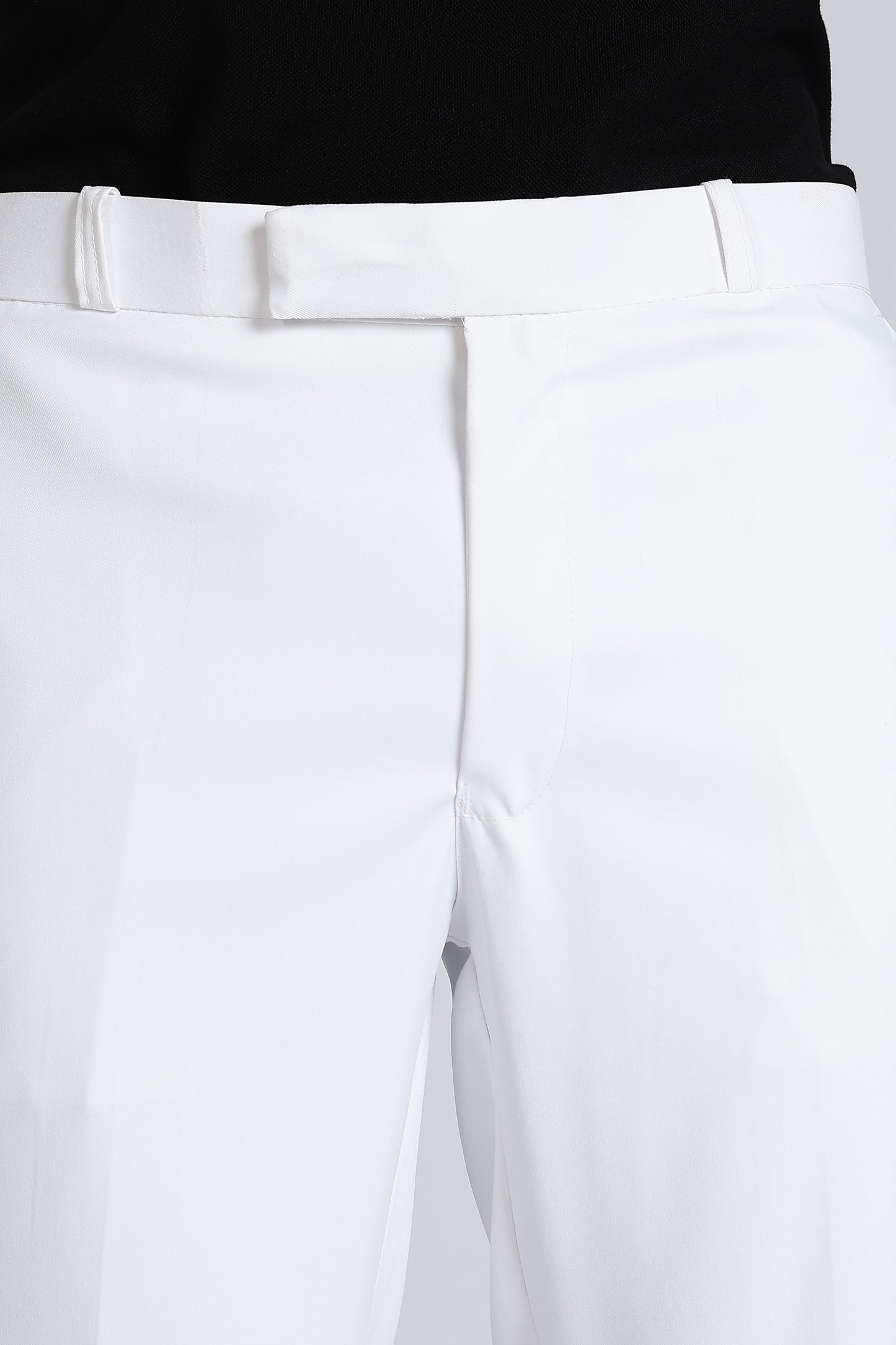 Formal Barbie Fabric White Trouser