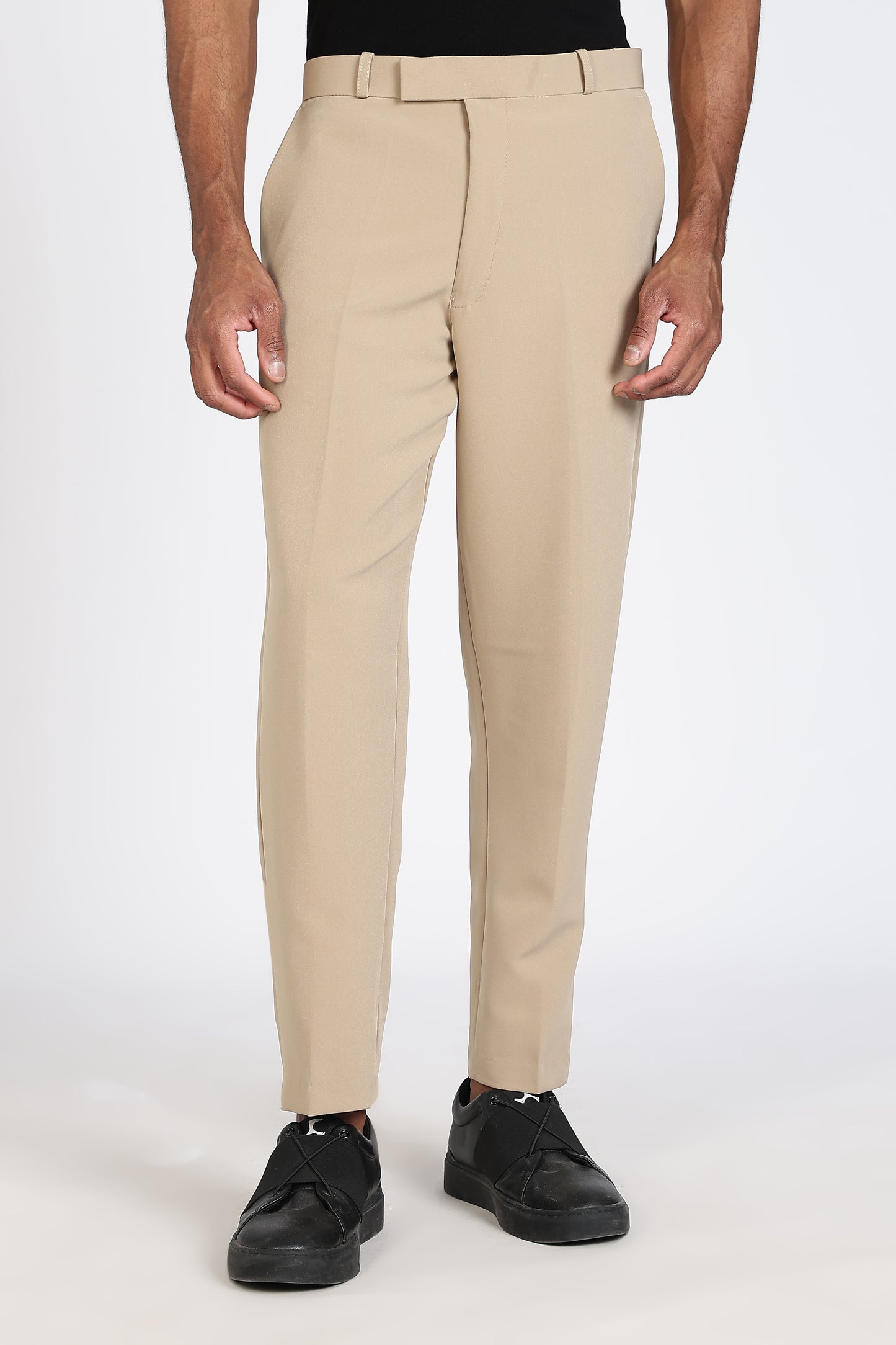 Formal Barbie Fabric Light Beige Trouser