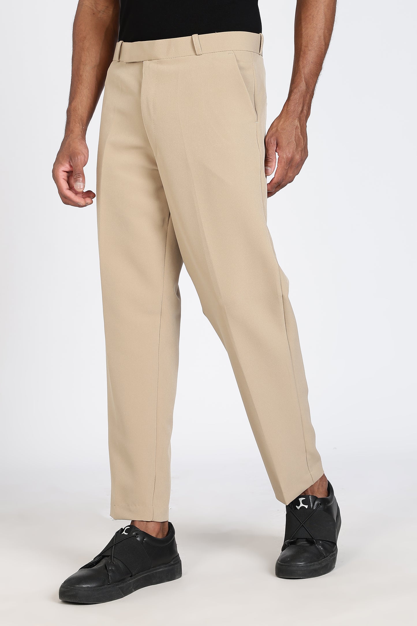 Formal Barbie Fabric Light Beige Trouser