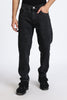 Mom Fit Denim Jeans Vintage Black Shade