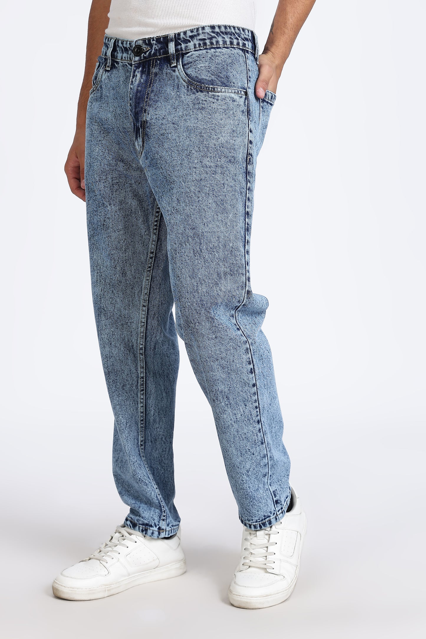 Mom Fit Light Blue Denim Jeans