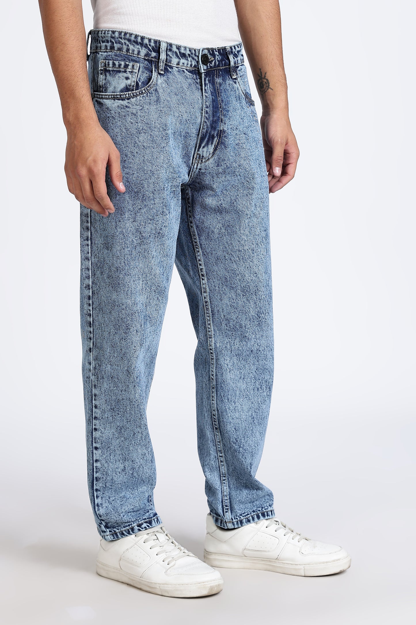Mom Fit Light Blue Denim Jeans