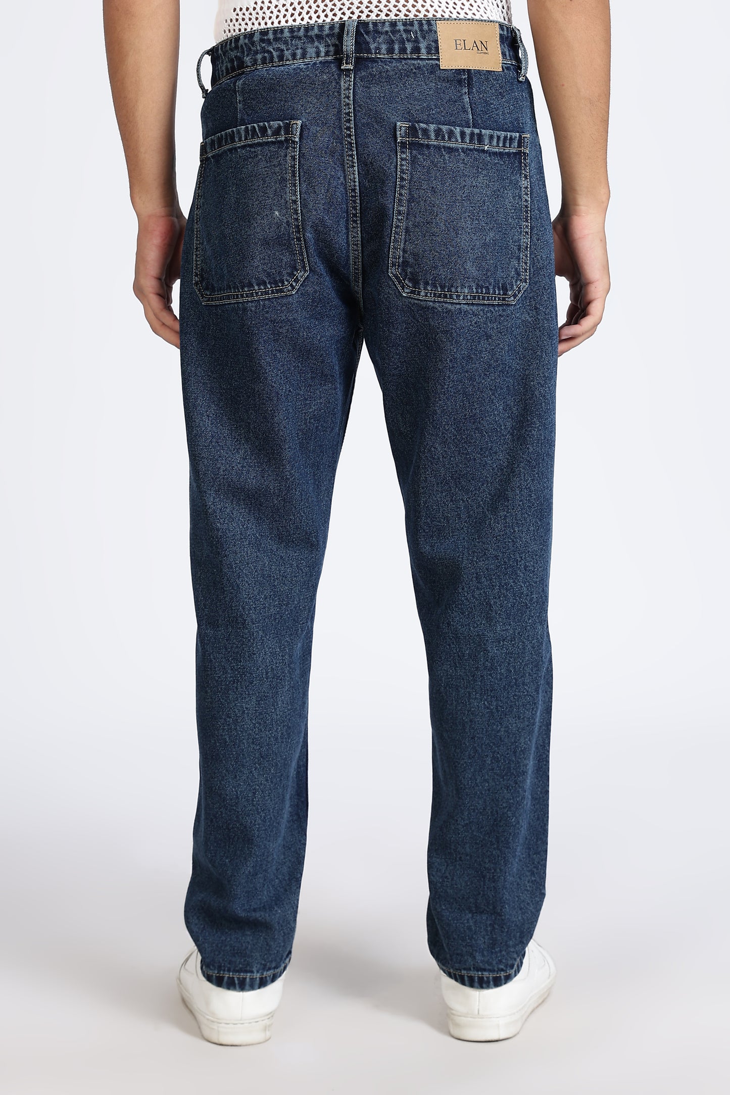 Mom Fit Classic Indigo Denim Jeans