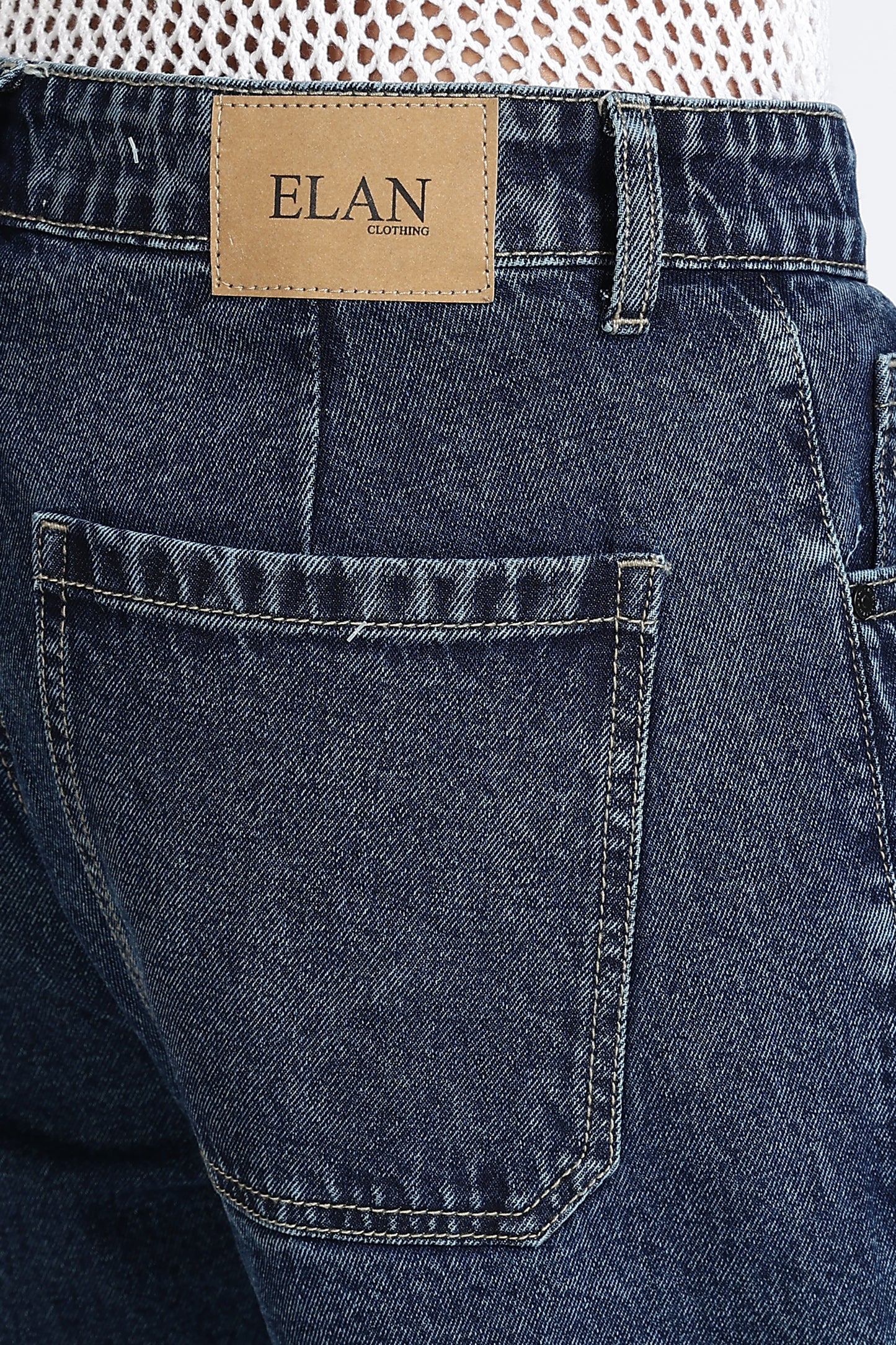 Mom Fit Classic Indigo Denim Jeans