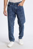 Mom Fit Denim Jeans Vintage Mid Blue Shade