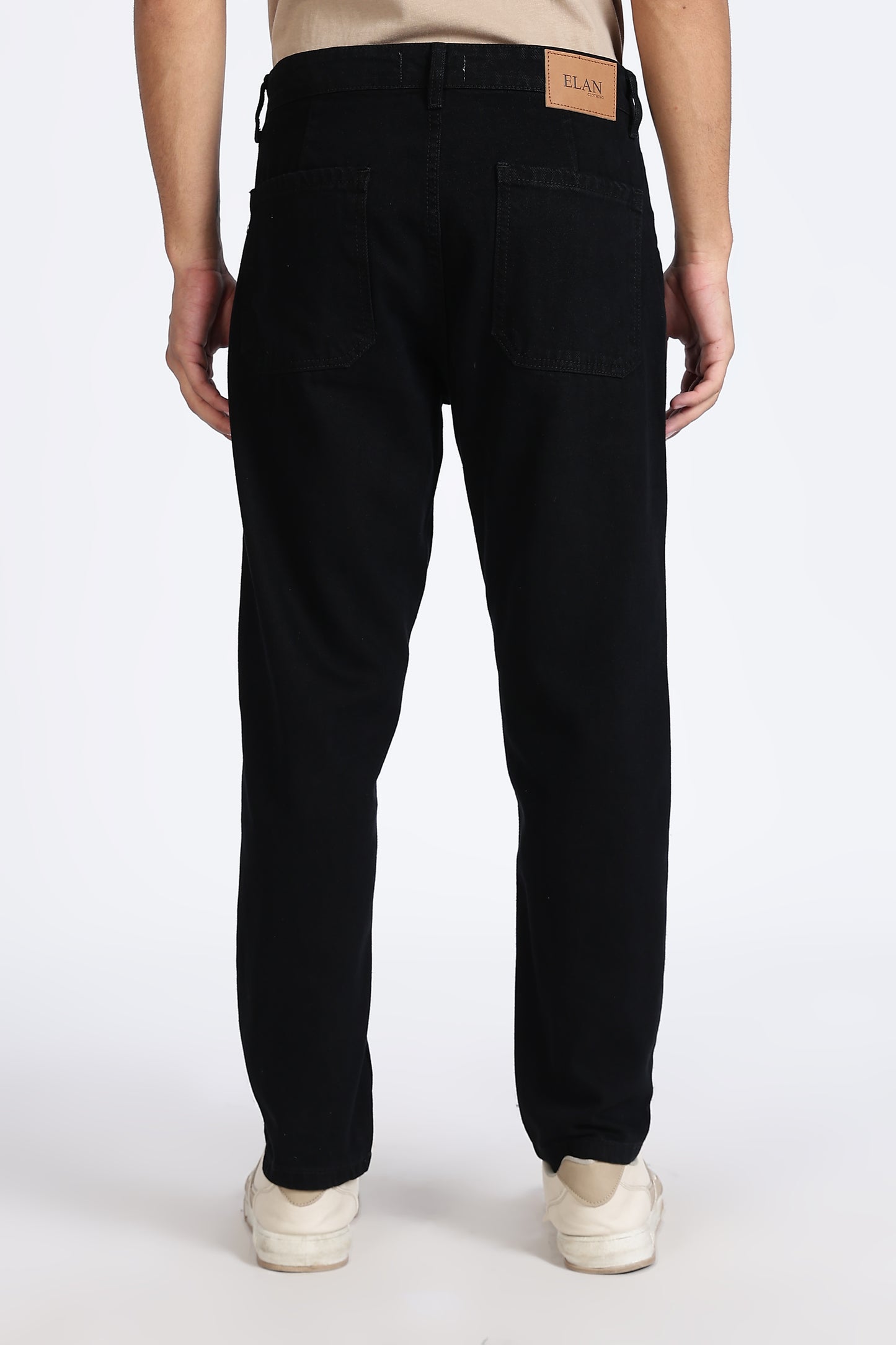 Mom Fit Classic Black Denim Jeans
